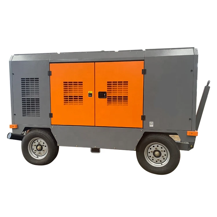 25 bar High Pressure air Compressor air Compressor Drilling Machine Mobile air Compressor