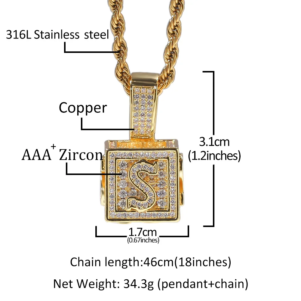 Hot Sale Custom Jewelry Real Gold 