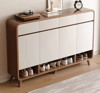 Luxury Indoor Shoe Rack Display Space Saving Drawers Shelf Shoe Rack Nordic Storage Cabinet Meuble Chaussures Home Furnitures