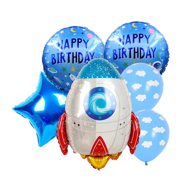 Ballons D Astronaute De Fusee Serie Espace Dessin Anime Decoration De Scene De Fete D Anniversaire Pour Garcon Fournitures De Reception Cadeau Pour Bebe Nouvelle Collection Buy Espace Rocket Astronaute Bande Dessinee Ballons Garcon D Anniversaire