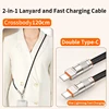Double Type-C-สะพายข้าง-สีดำ