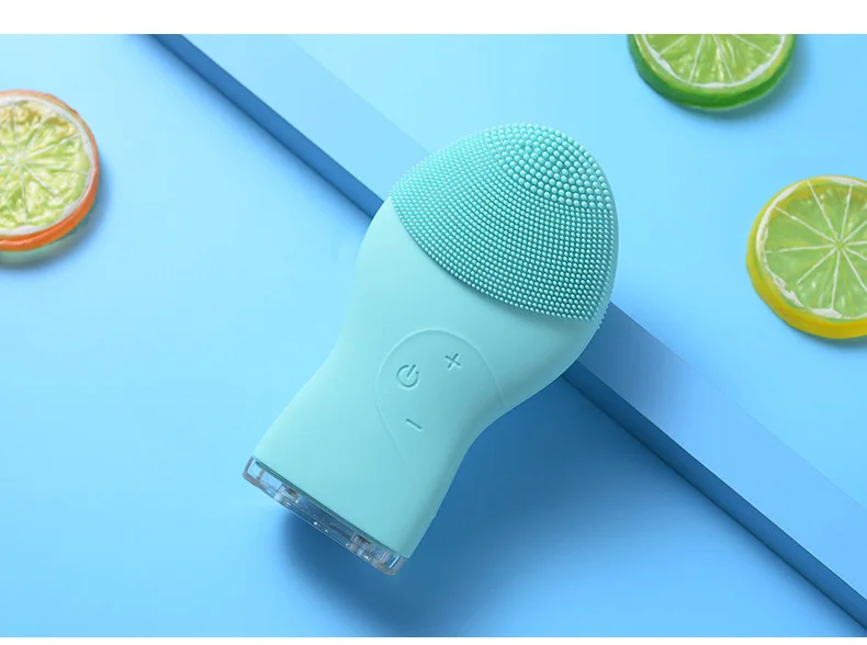 High Performance Usb Cleansing Instrument Skin Care Beauty Instrument Hand-held Facial Cleansing Brush