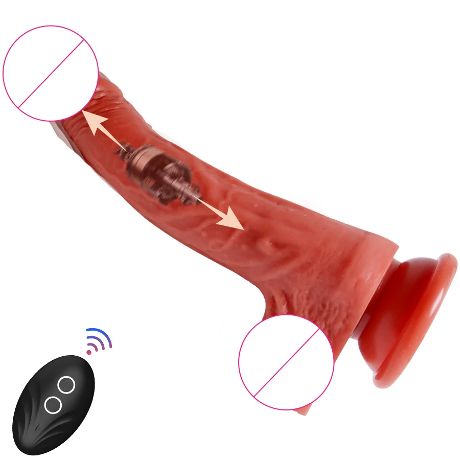 Remote Control Thrusting Dildo For Women Realistic Penis Vibrators Lesbian  Toy Sex Machine Silicone Big Dick Female Masturbation - Buy Melo Telescopic  Dildo G Spot Thrusting Dildo Vibrator Female ...