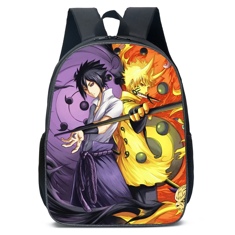 Naruto School Bag Naruto Backpack Large Capacity Student Backpack