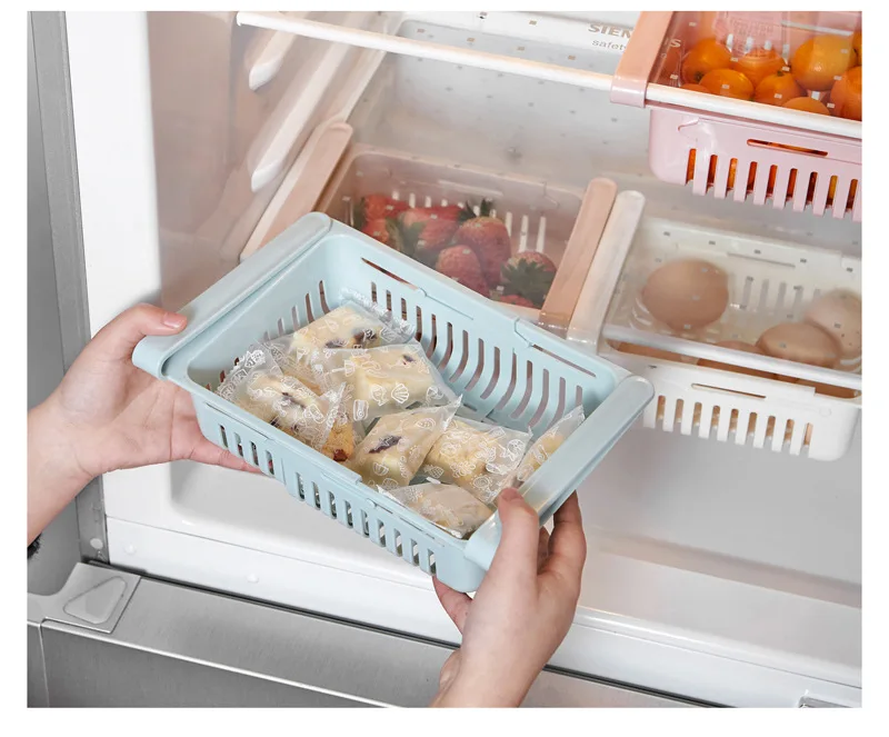 Fridge Organizer Storage Box Without Lid