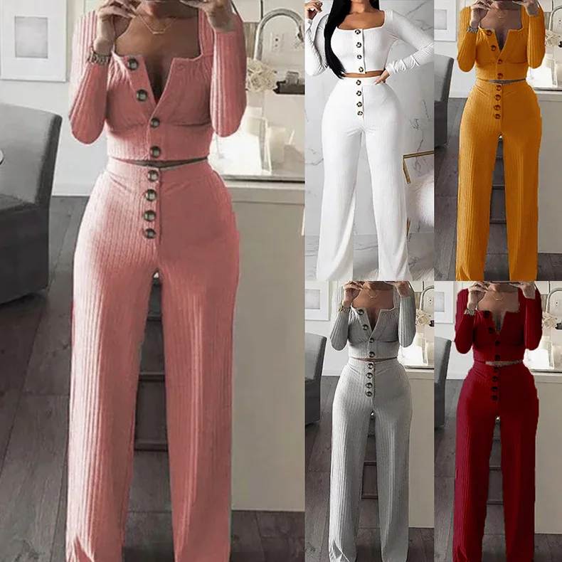 Azúcar,2021 De Las Mujeres Con Cuello En V Profundo De 2 Piezas Conjunto  Ropa De Las Mujeres Bodycon Elegante Impresión - Buy 2 Piezas De Mujer,Conjunto  De Dos Piezas De Ropa De