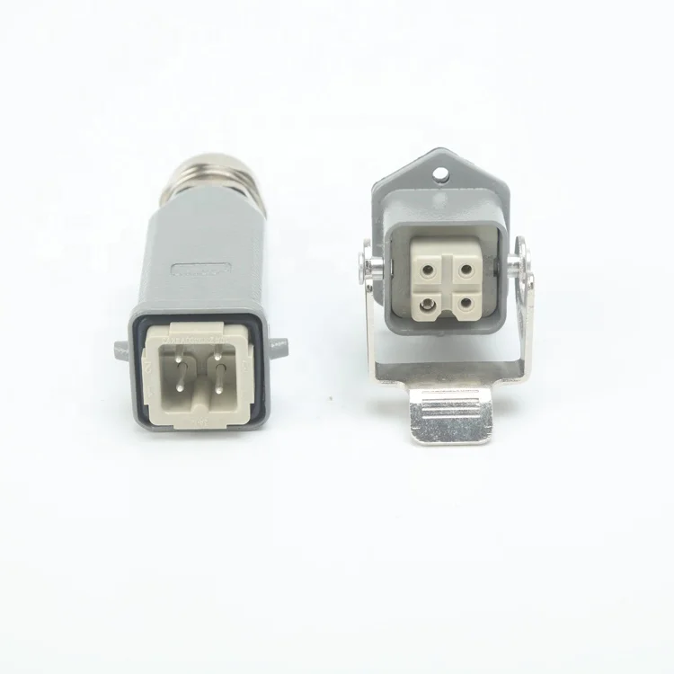 SIBAS HA 003 IP65 10A Heavy Duty Socket Connector With Metal Clamp