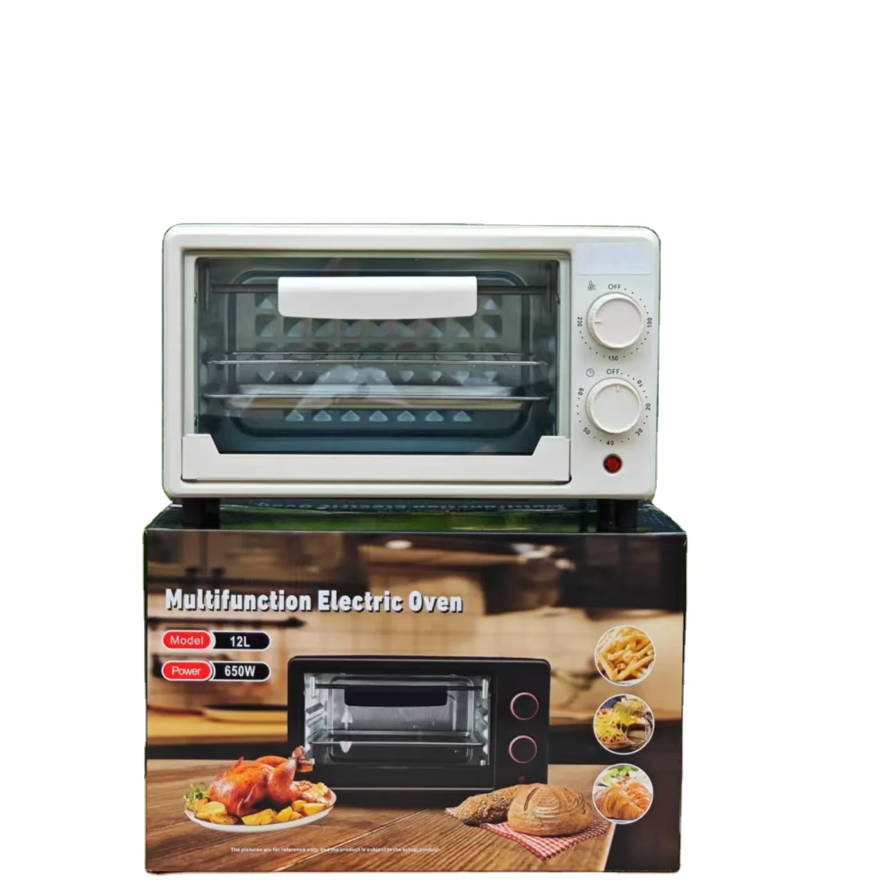 Factory Hot Sale 12L Household Multi-Functional Small Double-Layer Baking  Oven