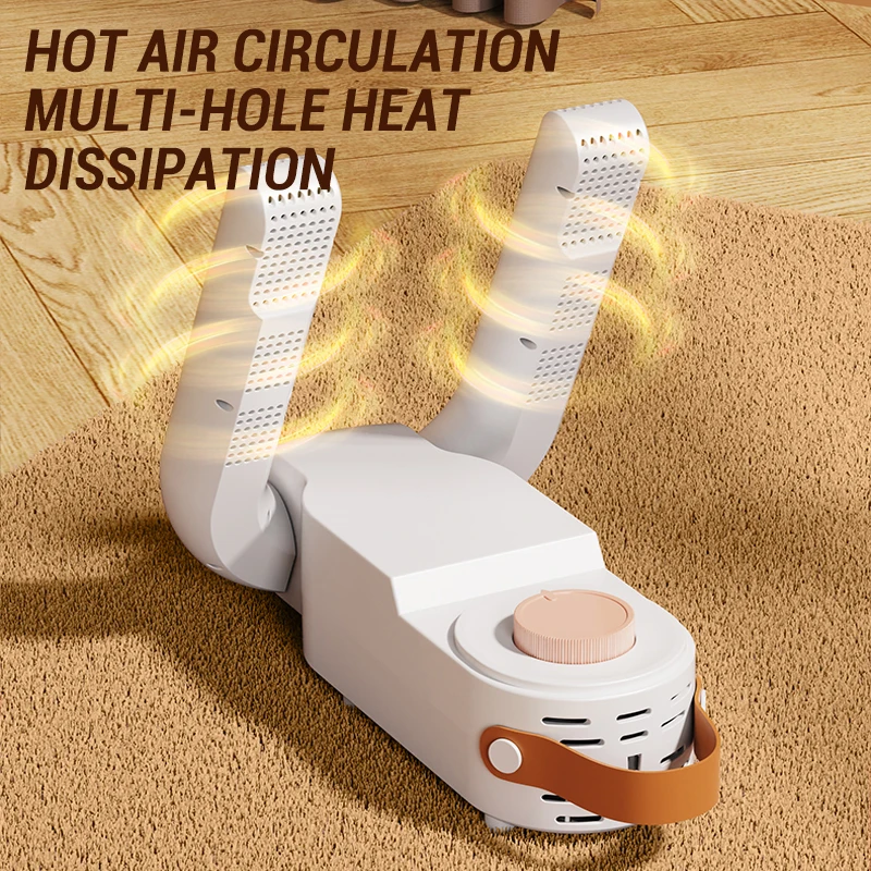 2025 Shoe Drying Machine Intelligent Timer Retractable UV Shoe Dryer Electric Ultraviolet Sterilizer Automatic Boot Shoe Heater