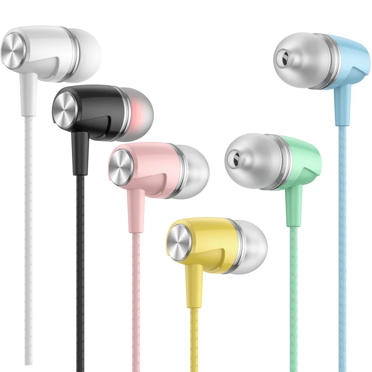 Most Popular Cheap Price Phone Accessories High Quality 3.5mm Wired Stereo In-ear Earphone And Headsets