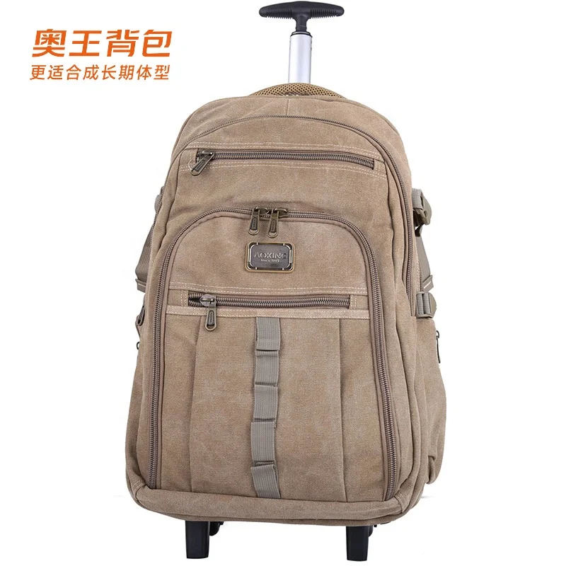 aoking rolling travel backpack Laptop Waterproof Carry-on with Trolley Aoking 34 Litre Business Backpack