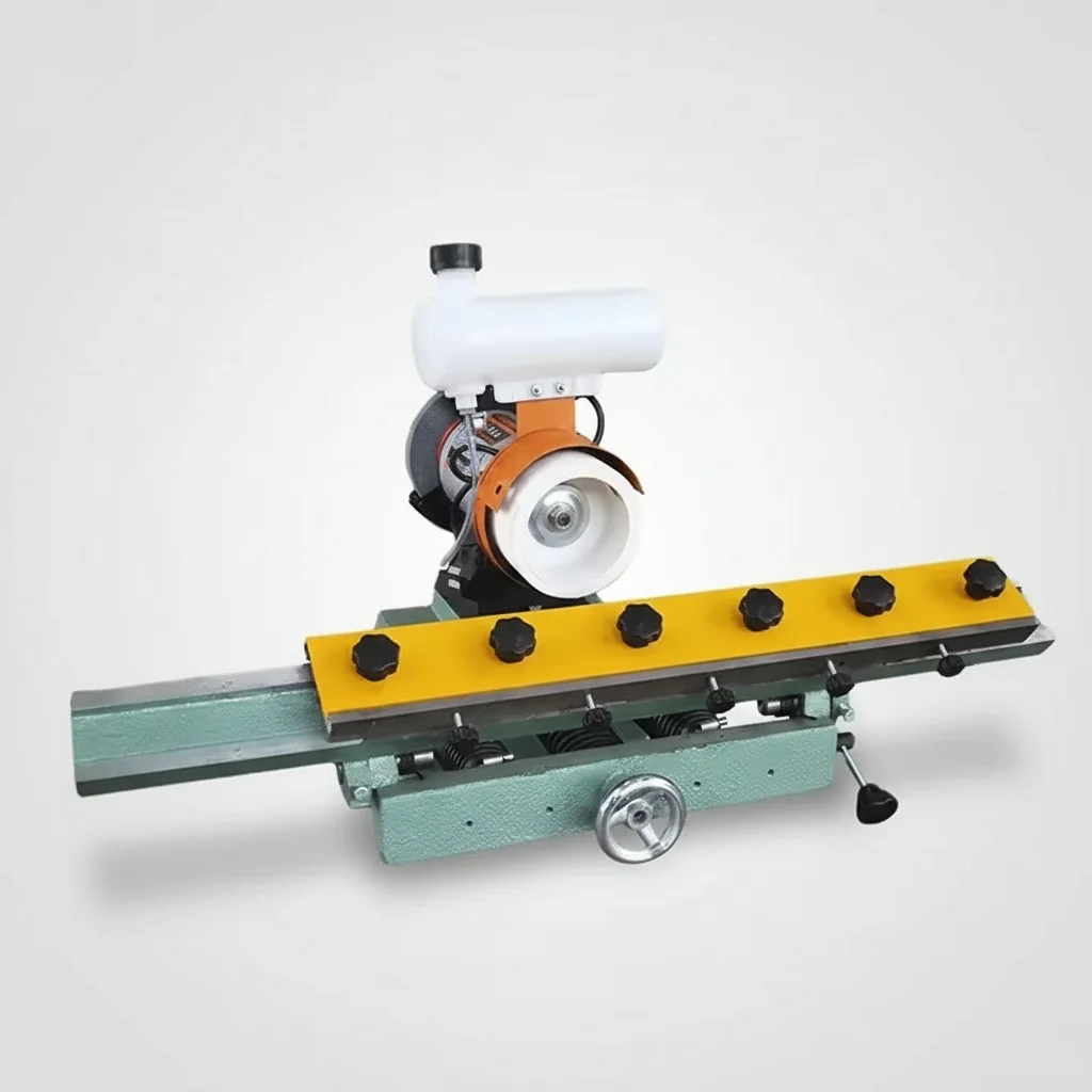 TEBAK Straight Planer Blades Saw Blade Sharpening Machine Multi Tool Saw Blade Sharpening Machine Blade Grinding Machine