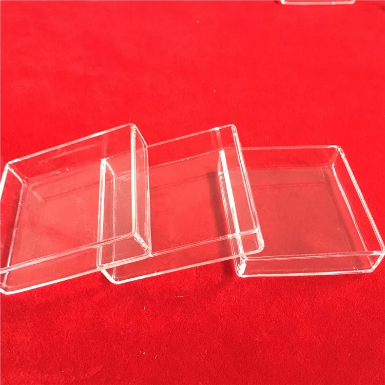 Custom Lab Glassware Melting or Gluewatering Quartz Square Cylinders Square  Shape Quartz Petri Dish - China Quartz Glass Supplier