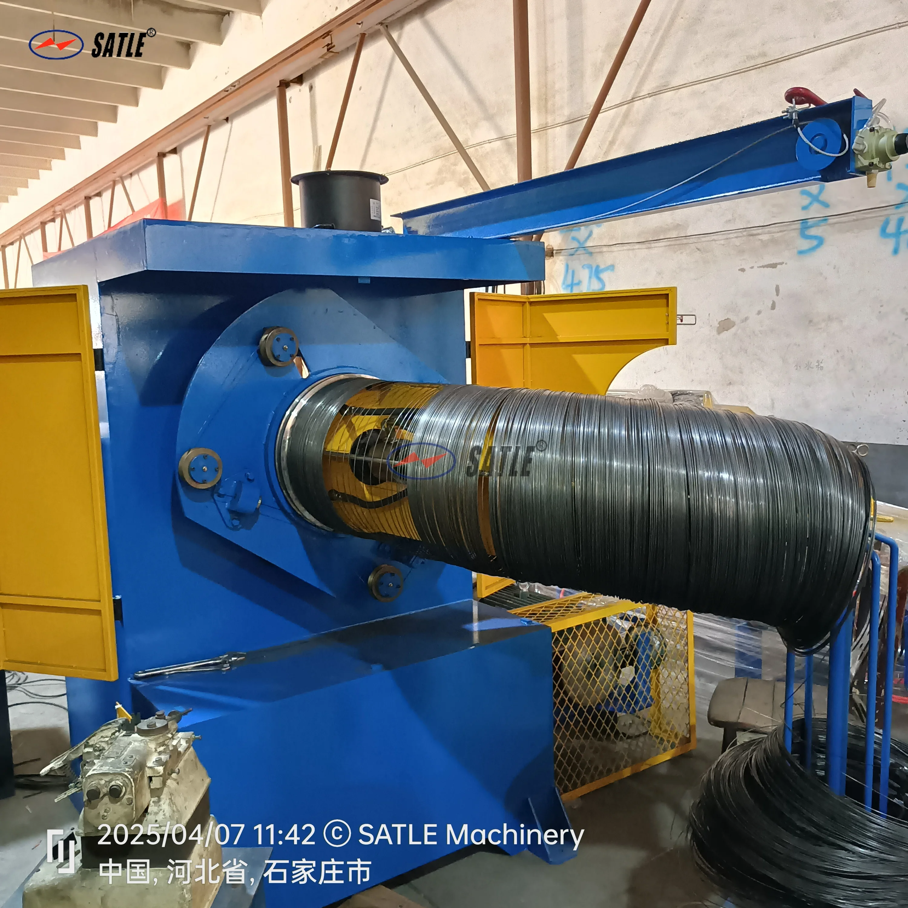 2025 New Type Trunk Take up Machine / Coiler for Wire Drawing Machine ...