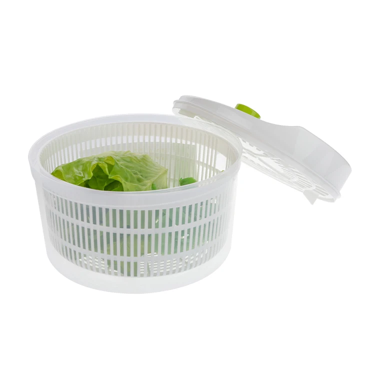 Salad Spinner Dryer, Vegetables & Fruits Dryer with 2.3L High