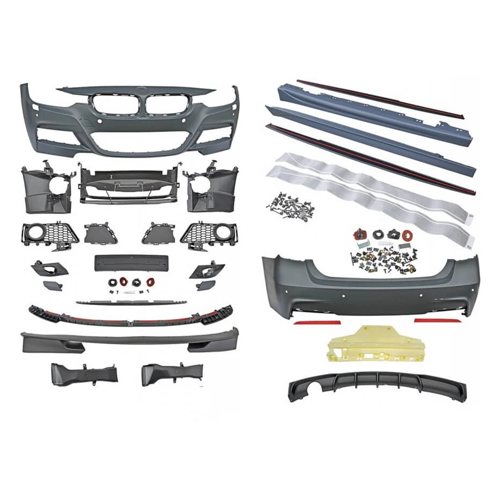 Oem Wide full set Bodykit For F30 Bmw 3 Series M Performance Body Kit 320D 328I 320I M Performance M3