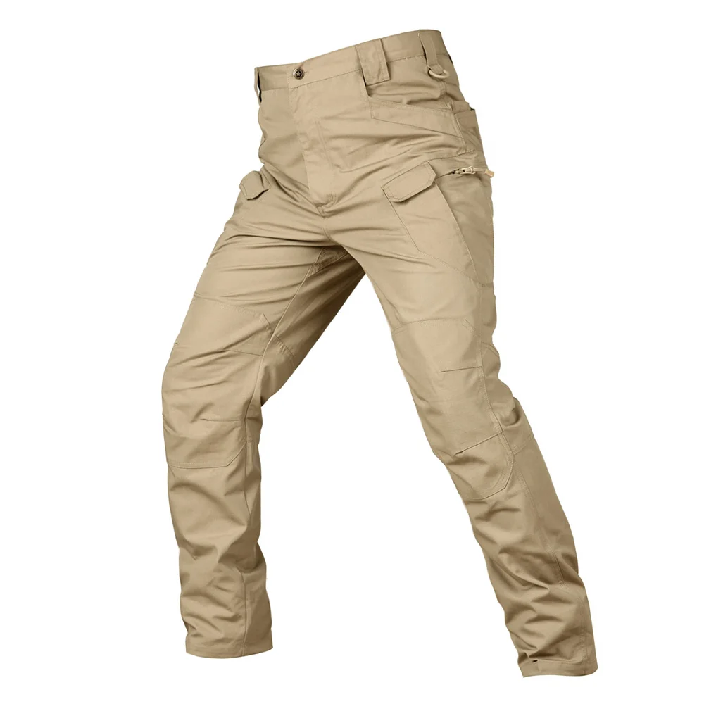 heavy cotton cargo trousers