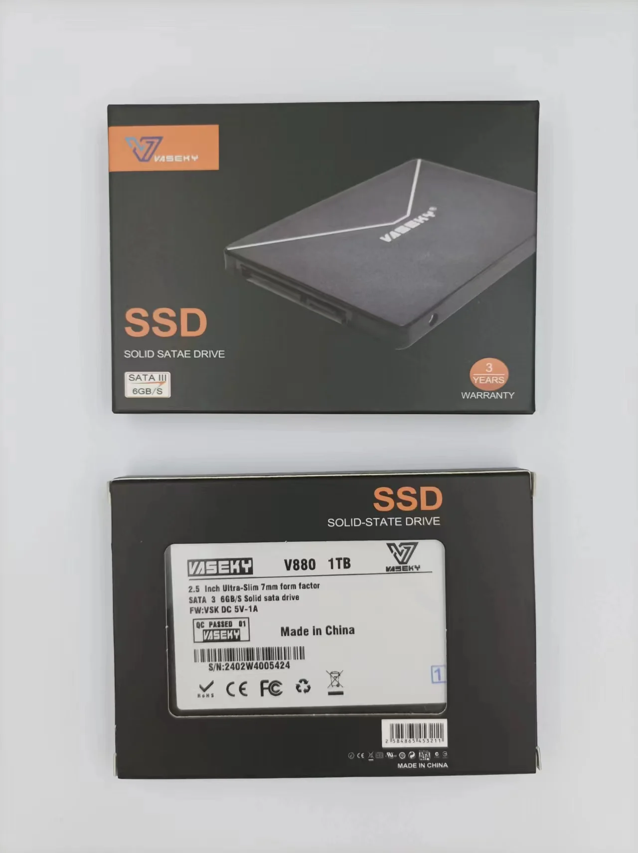 Vaseky SSD V880 128GB - Fast, Reliable Solid State Drive