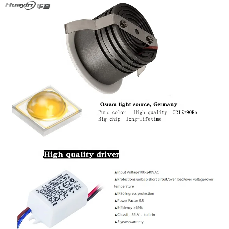 3-летняя гарантия, светильник 90Ra, 1 Вт, 3 Вт, Светодиодный прожектор для шкафа, винного шкафа, светодиодный точечный мини-светильник