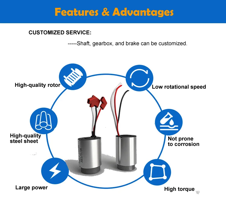 External Rotor Bldc Motor, 21V, 180W, Brushless - detail 10