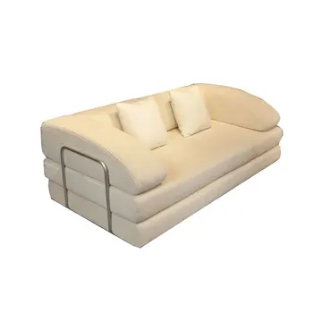 Teddy Compression Sectional Sofa Set Retro Modern Dual-Purpose Fabric Lazy Bed for Small Apartment Modern Simple Folding Design