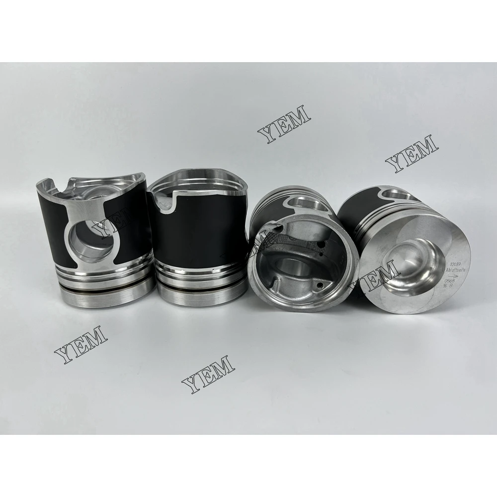 Engine Spare Parts BF4L913 Piston With Pin for Deutz Standard Size Engine Parts