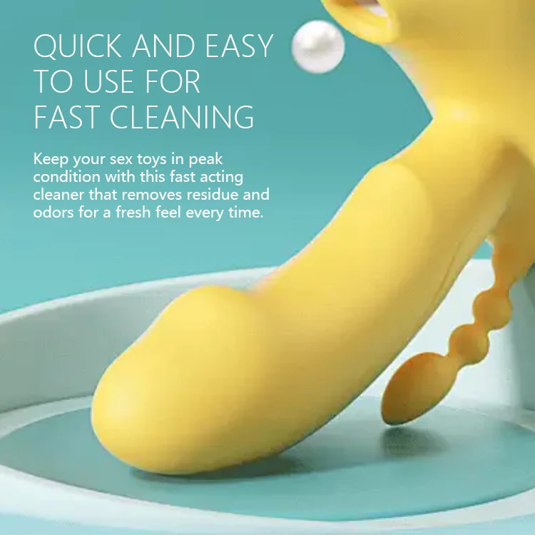 Private Label Adult Intimate Toy Cleaner Spray Antibacterial Deep Cleansing Sex Toy Cleaning Liquid Mist Feminine Washes Product