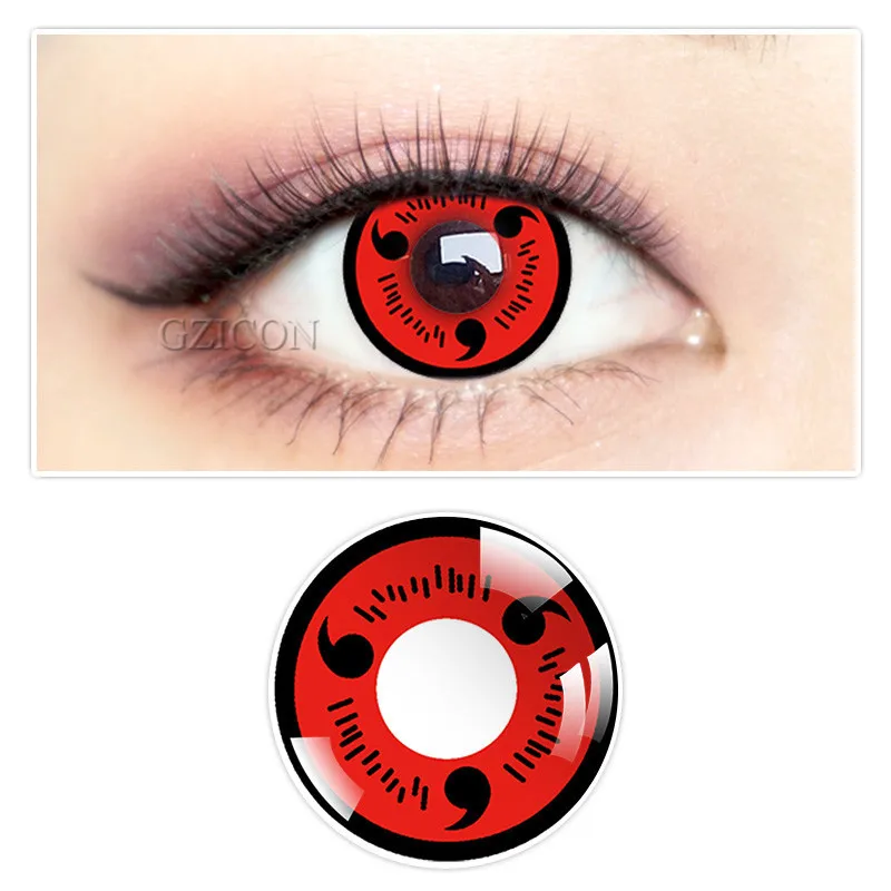 Featured image of post Naruto Contact Lenses Sharingan I edited it with ps cs3 so only the sharingan has it s original color