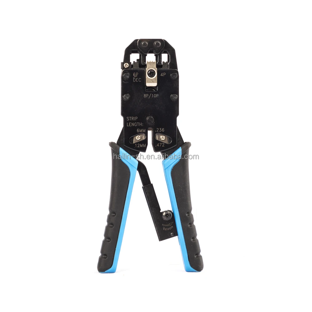 Mèo 6 Cáp Nối Modular Cắm Uốn Tóc Bồng Công Cụ HT-200R Vũ Nữ Thoát Y Cuttar Mèo 7 Crimper Công Cụ