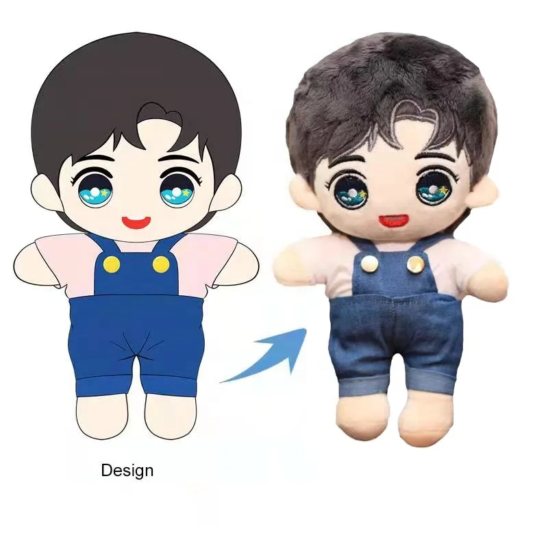 Custom New Fashion Plush Toy Kpop Plush Customized Idol Star Plush Toy ...