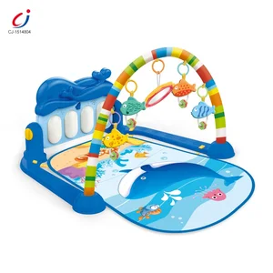 Infant Sleep Toys Kid Baby Activity Gym Piano Baby Musical Baby Music Piano Play Mat With Hanging Toy