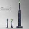 Corps bleu + deux têtes de brosse + chargeur sans fil