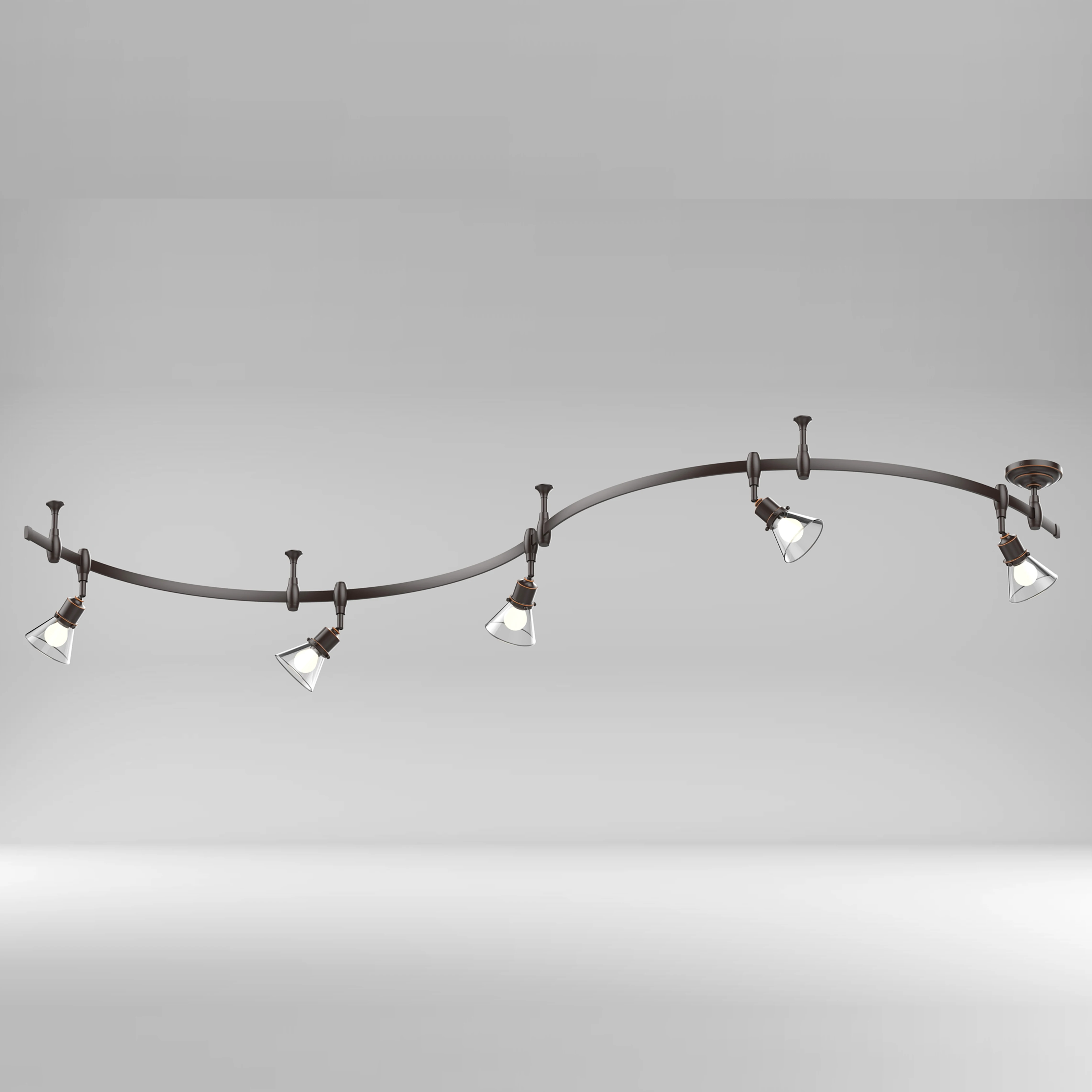 New Arrival 96 Length Flexible Warm White Light Adjustable Track