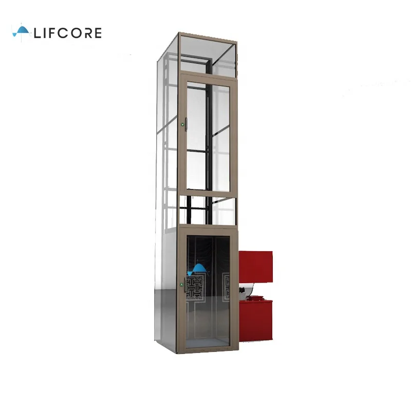 Simple 400kg Load Capacity Homemade Elevator Floors Wheelchair Hydraulic Lifts for Home