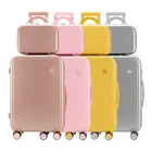 New fashion trolley case 360 wheel handle case lightweight with digital lock hard case suitcase business travel suitcase