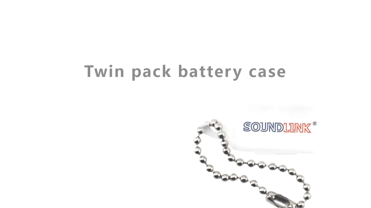 Plastic Keyring Hearing Aid Battery Holder Storage Case Buy Hearing