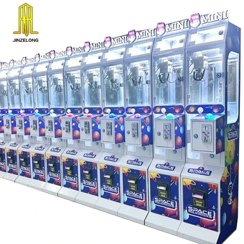 Guangzhou Cheap Wholesale Custom Coin-operated Amusement Small Claw Machine Mega Mini Plush Toy Claw Machine With Bill Acceptor