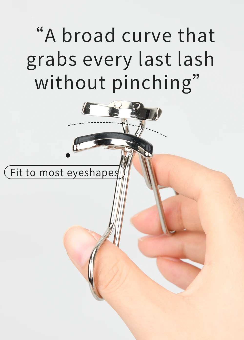 New Trends Ideas 2024 High Quality Stainless Steel Eyelash Curler With