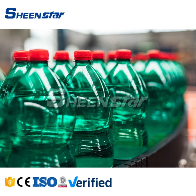 SHEENSTAR Automatic Filling Machine Carbonated Soft Drink Processing Filling Capping 3 in 1 Machine