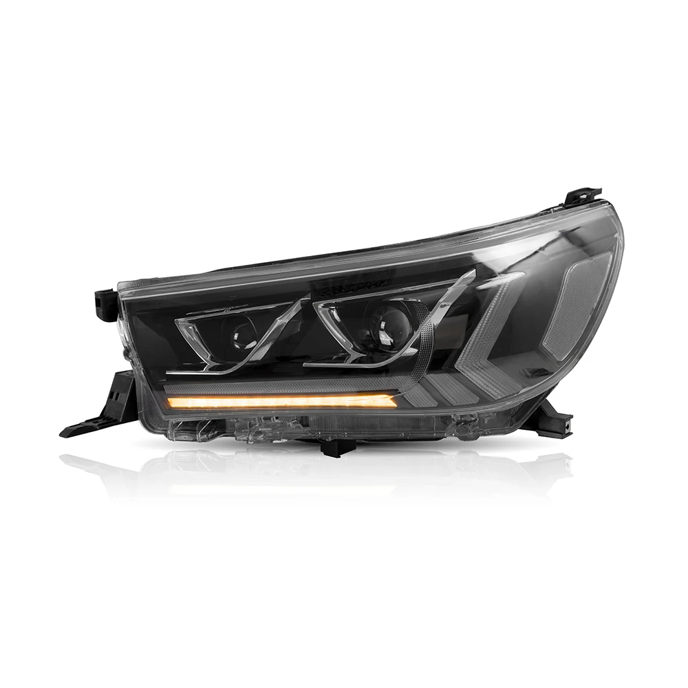 Vland High quality auto led head light system car front lamp  FOR TOYOTA HILUX vigo 2016-2019 factory