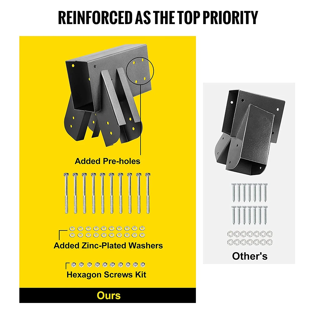 Pergola Brackets Metal Right Angle Corner Bracket For Wood Beams Gazebo