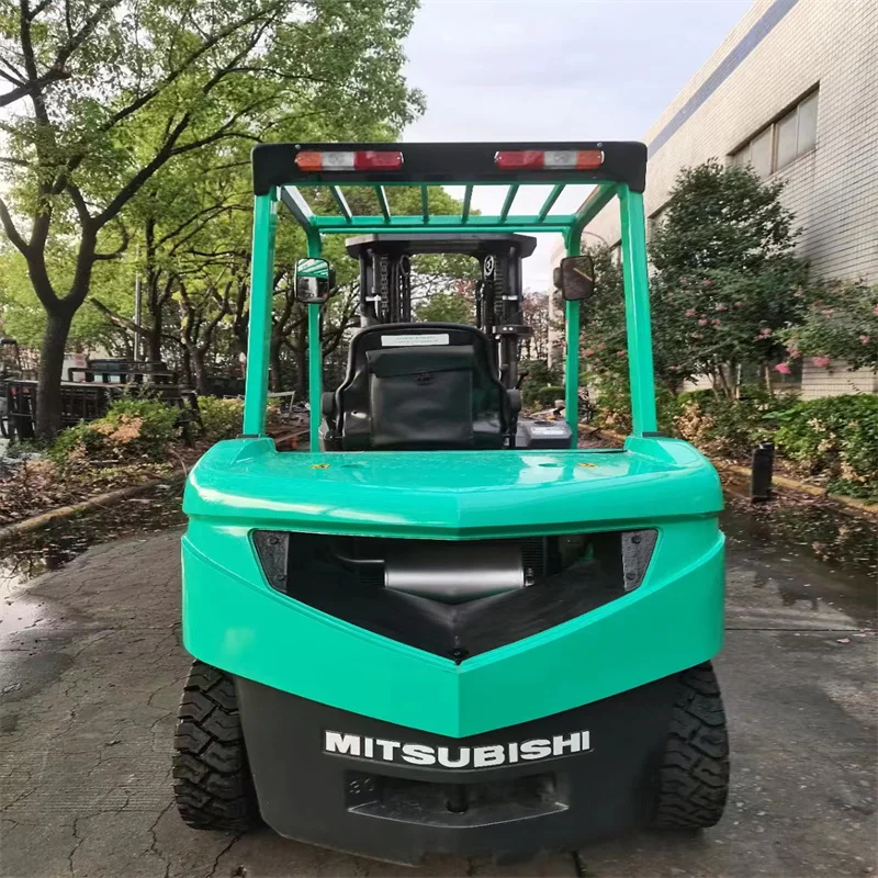 Used Mitsubishi 3 Tonne Forklift Trucks Original Used Japanese Diesel ...