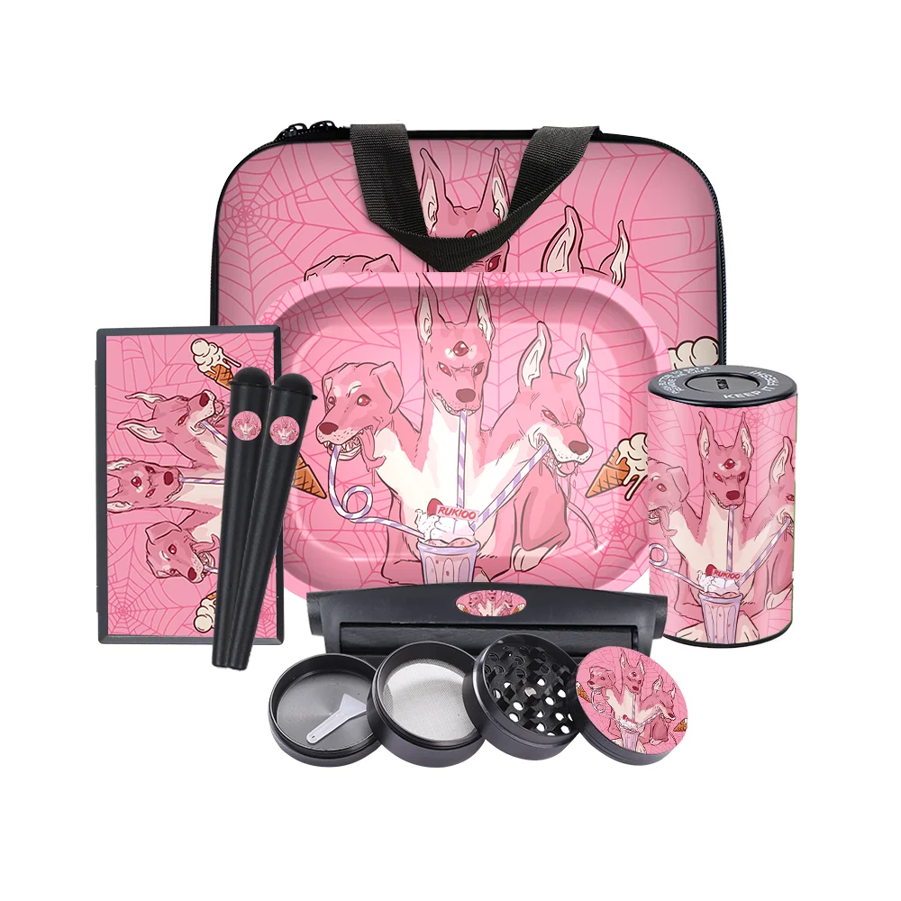 Vapruz   Rolling Tray Scale Grind Jar Rolling Machine All in One Accessories  Set for Smoking