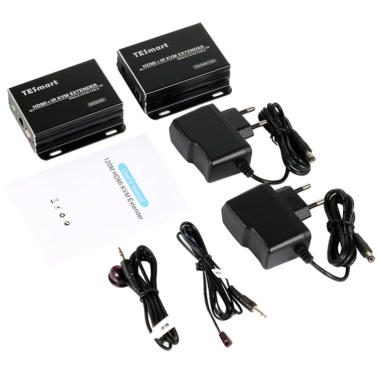 Tesmart Many To Many Kvm Usb Hdmi Extender 120m 100m Over Ip Sx-ex22 ...