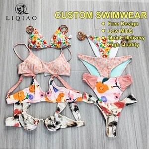Custom High-quality Printed Bikinis for Women Hot-selling Sexy Bikini Sets Custom Summer Swimwear Fashion 2026 New Design