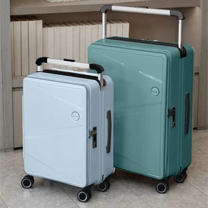OEM PP Luxury Lightweight 3-in-1 Aluminum Rod Spinner Luggage with TSA Lock and Eco-Friendly Design