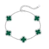 Bracciale-Argento-Verde