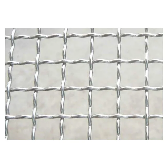 304 stainless steel woven crimped vibrating mining screen metal mesh