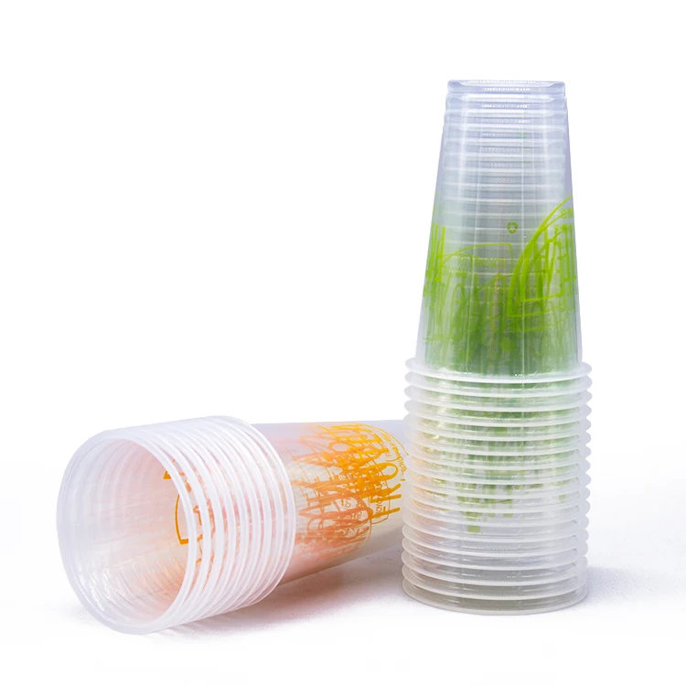 Горячая Распродажа, горячая холодная питьевая матовая пластиковая чашка Pp 24 Oz 700 мл, молочный чай с крышкой соломинки