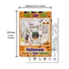 Rxhc1136-halloween cognitive coloring poster